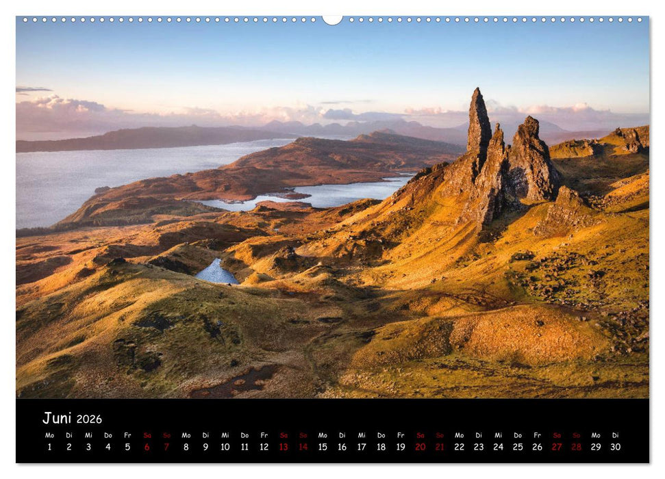 Schottland zum Verlieben (CALVENDO Premium Wandkalender 2026)