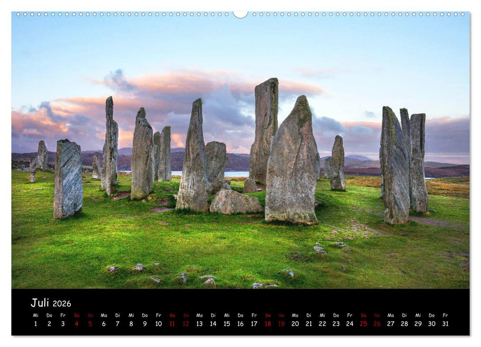 Schottland zum Verlieben (CALVENDO Premium Wandkalender 2026)