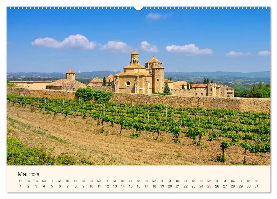 Costa Dorada - Die Goldene Küste Spaniens (CALVENDO Premium Wandkalender 2026)