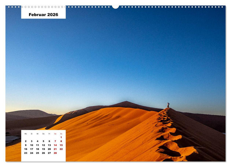 Magische Wüste - Die Namib (CALVENDO Wandkalender 2026)