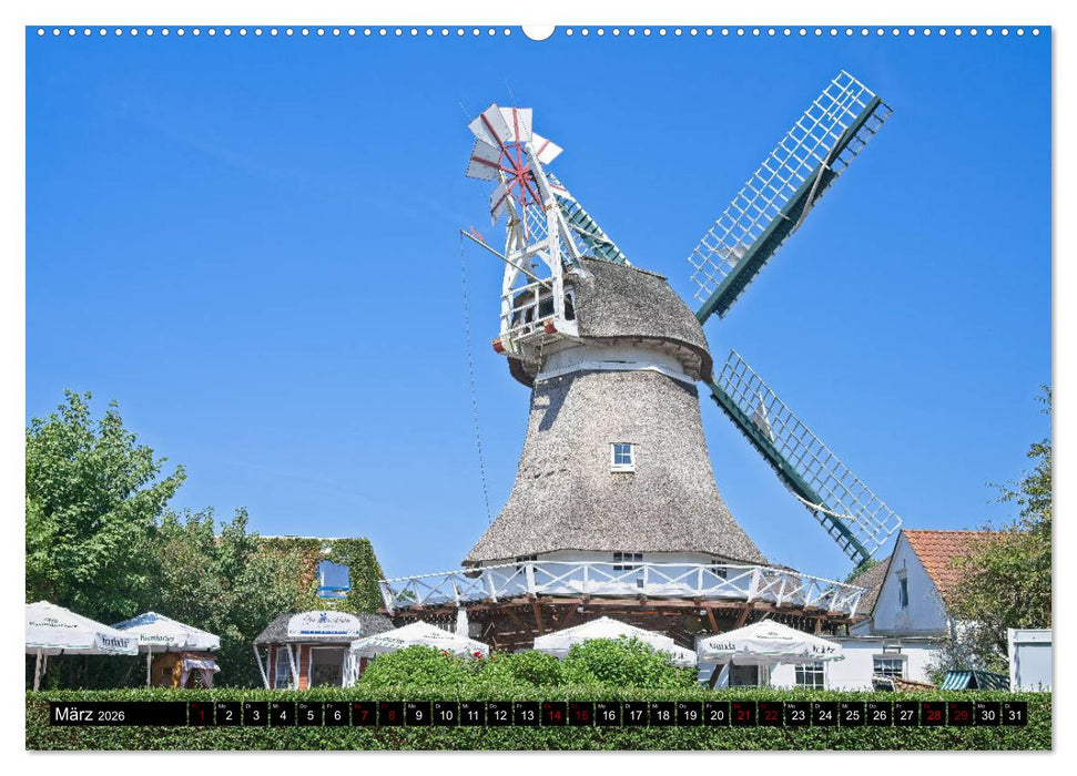 Norderney - von barfuss bis Cocktail (CALVENDO Premium Wandkalender 2026)