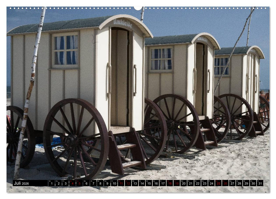 Norderney - von barfuss bis Cocktail (CALVENDO Premium Wandkalender 2026)