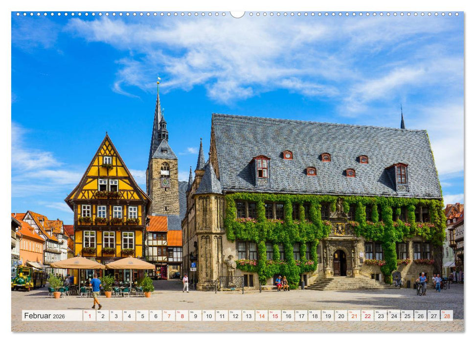 Quedlinburg Impressionen (CALVENDO Premium Wandkalender 2026)