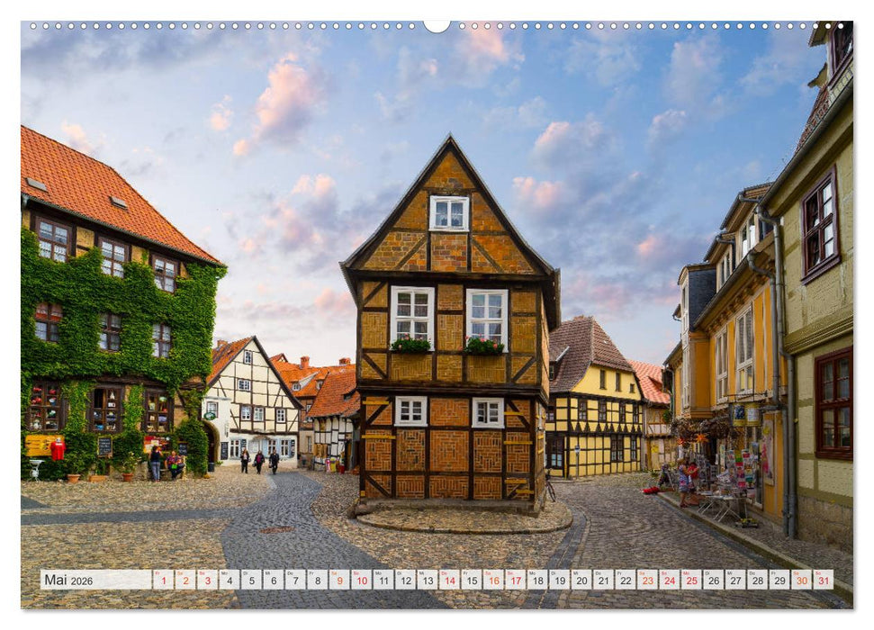 Quedlinburg Impressionen (CALVENDO Premium Wandkalender 2026)