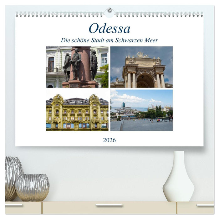 Odessa- Die schöne Stadt am Schwarzen Meer (CALVENDO Premium Wandkalender 2026)