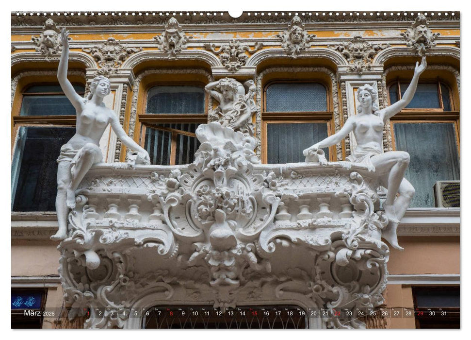 Odessa- Die schöne Stadt am Schwarzen Meer (CALVENDO Premium Wandkalender 2026)