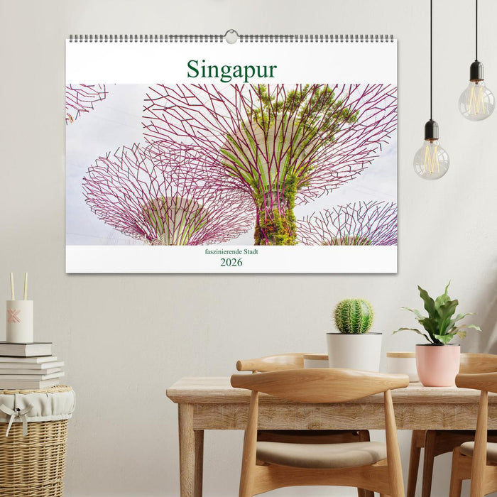 Singapur - faszinierende Stadt (CALVENDO Wandkalender 2026)