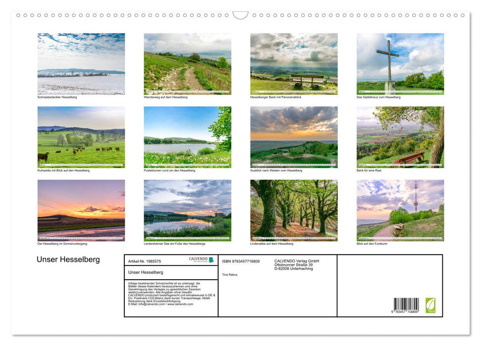 Unser Hesselberg (CALVENDO Wandkalender 2026)