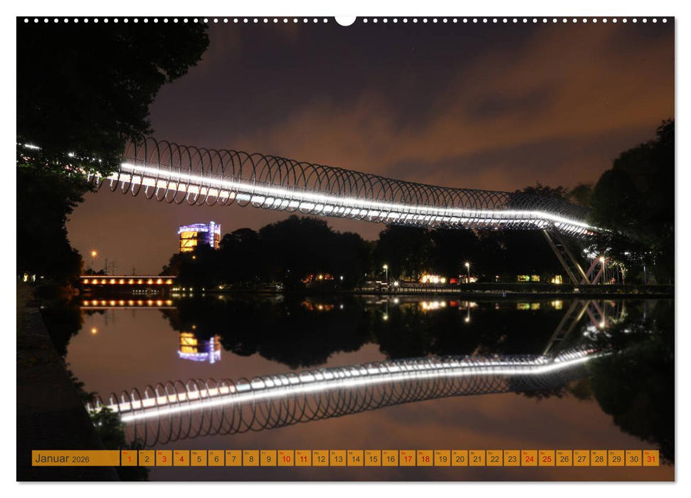RUHRPOTT LICHTER (CALVENDO Premium Wandkalender 2026)