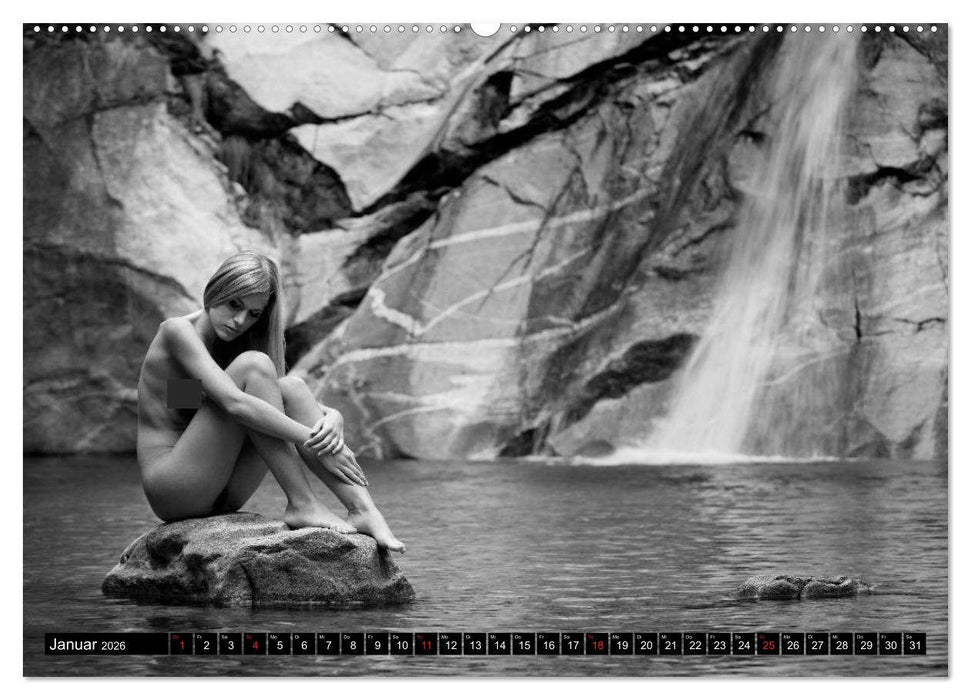 Akt im Tessin (CALVENDO Premium Wandkalender 2026)