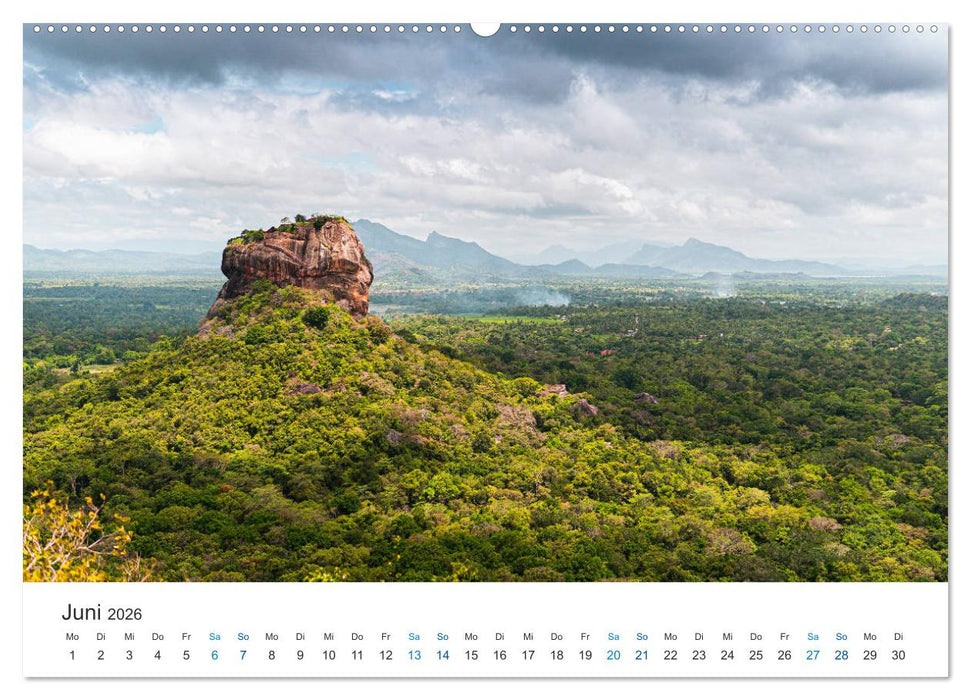 Traumziel Sri Lanka (CALVENDO Wandkalender 2026)