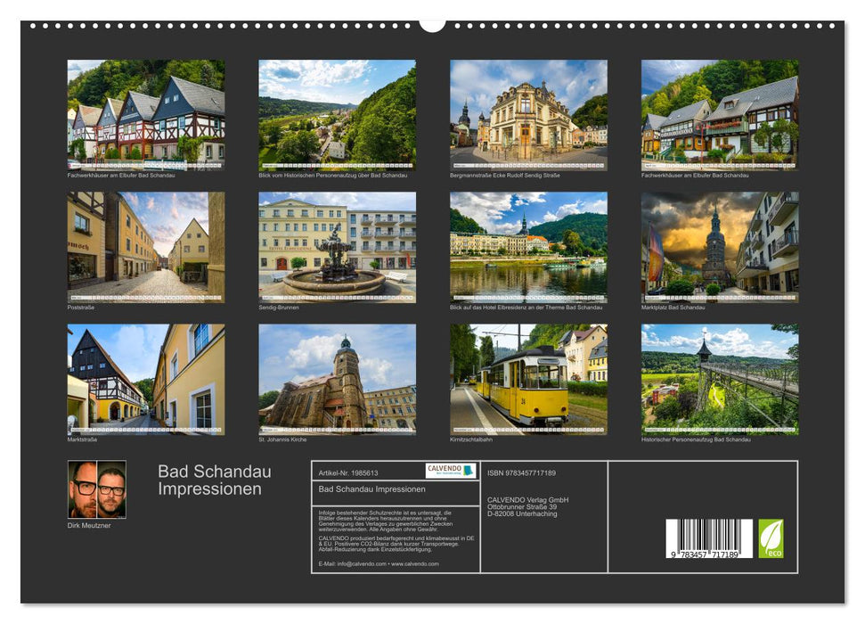 Bad Schandau Impressionen (CALVENDO Premium Wandkalender 2026)