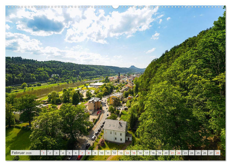 Bad Schandau Impressionen (CALVENDO Premium Wandkalender 2026)