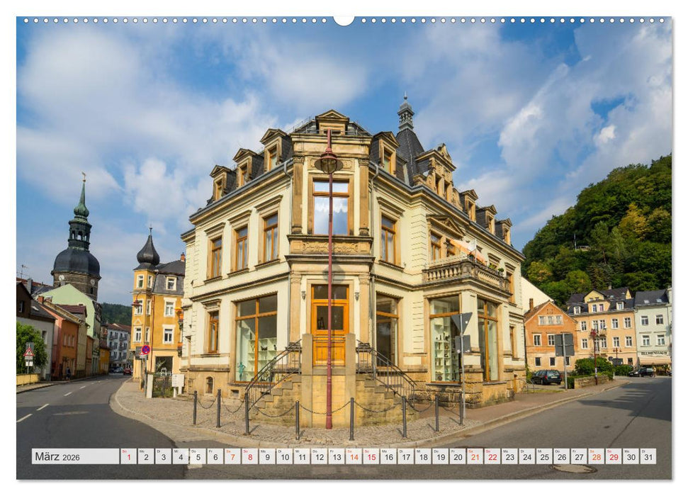 Bad Schandau Impressionen (CALVENDO Premium Wandkalender 2026)