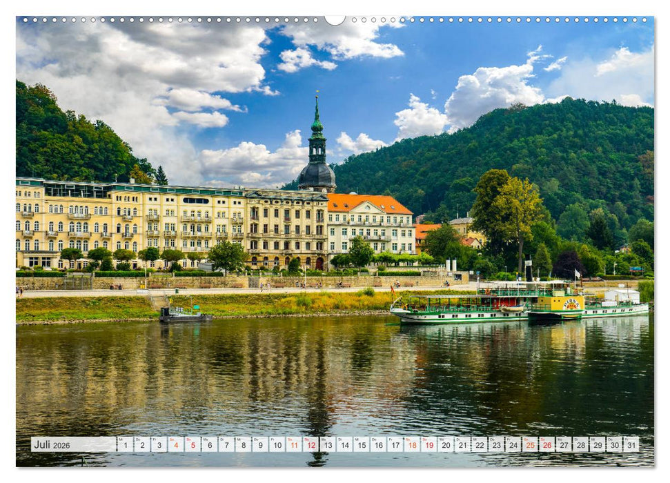 Bad Schandau Impressionen (CALVENDO Premium Wandkalender 2026)