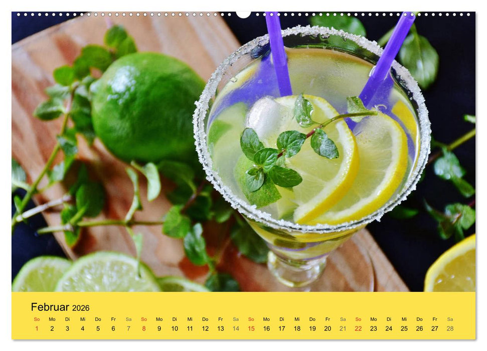 Gibt das Leben dir Zitronen, frag nach Zucker und Gewürzen! (CALVENDO Premium Wandkalender 2026)