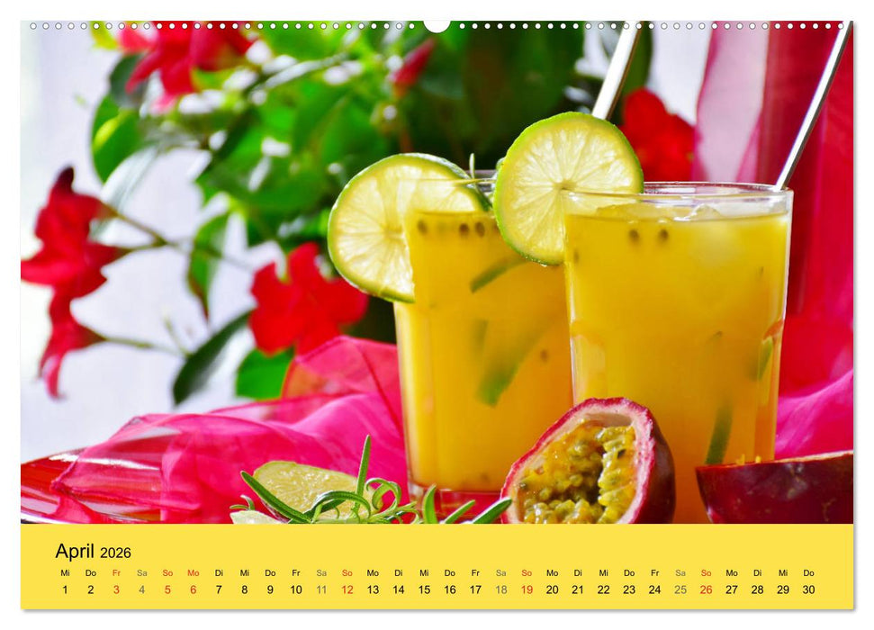 Gibt das Leben dir Zitronen, frag nach Zucker und Gewürzen! (CALVENDO Premium Wandkalender 2026)