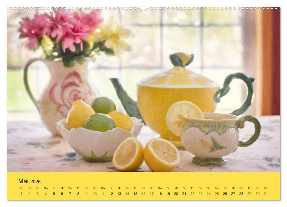 Gibt das Leben dir Zitronen, frag nach Zucker und Gewürzen! (CALVENDO Premium Wandkalender 2026)