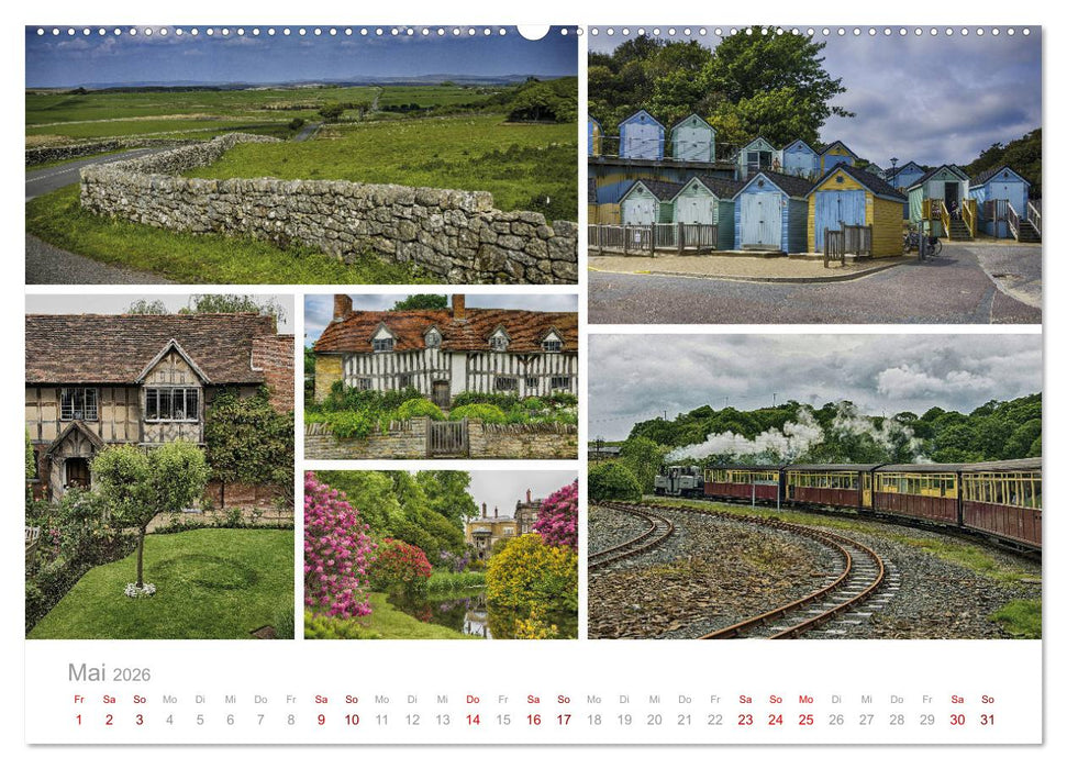Erlesene Ansichten Britanniens (CALVENDO Premium Wandkalender 2026)