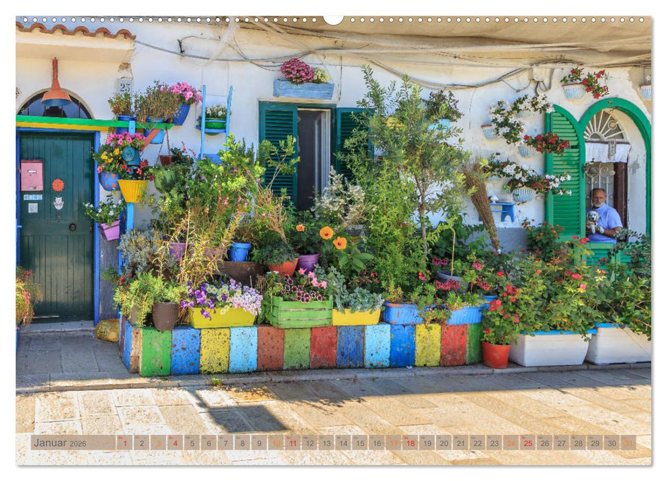 Altstadt Bari Vecchia (CALVENDO Premium Wandkalender 2026)