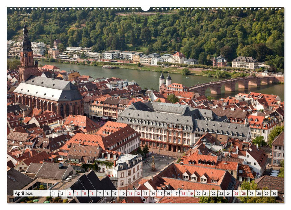 Heidelberg - Baden-Württemberg (CALVENDO Wandkalender 2026)