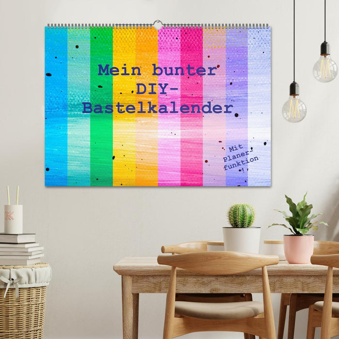 Mein bunter DIY-Bastelkalender (CALVENDO Wandkalender 2026)