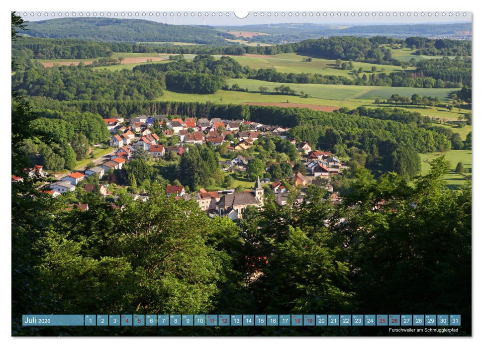 SAARLAND - AUSSICHTSREICH (CALVENDO Premium Wandkalender 2026)