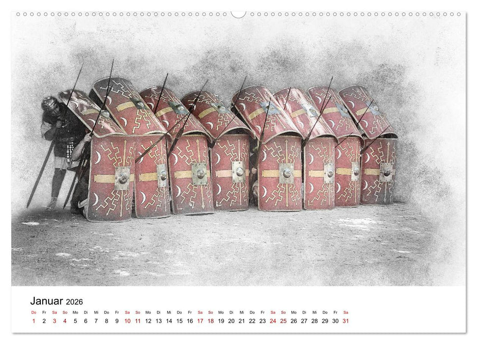 Zur Zeit der römischen Legion (CALVENDO Premium Wandkalender 2026)