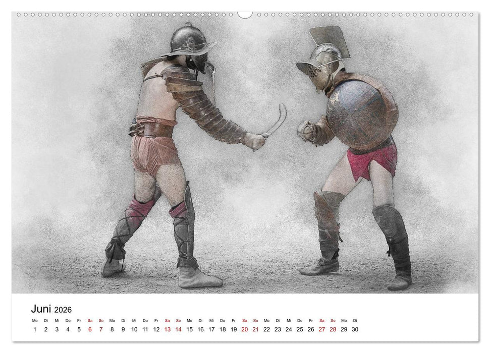 Zur Zeit der römischen Legion (CALVENDO Premium Wandkalender 2026)
