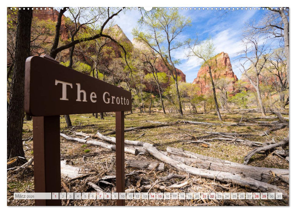 Der Südwesten der USA - Rundreise (CALVENDO Premium Wandkalender 2026)