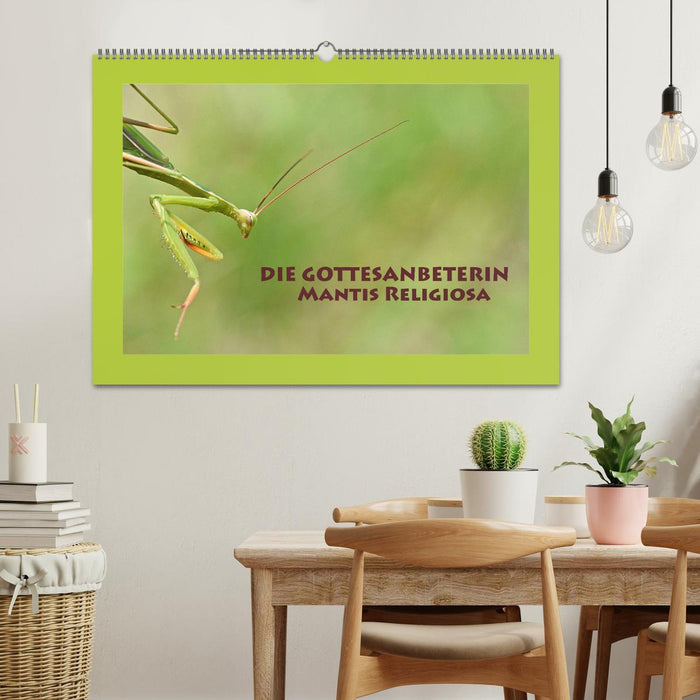 Die Gottesanbeterin Mantis Religiosa (CALVENDO Wandkalender 2026)