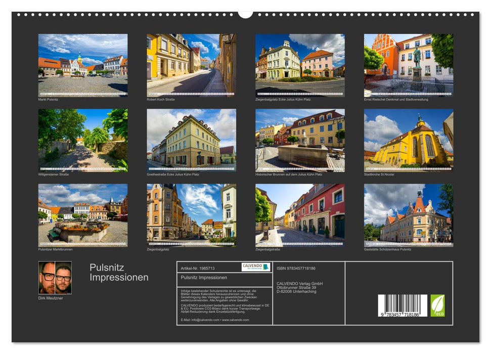 Pulsnitz Impressionen (CALVENDO Premium Wandkalender 2026)