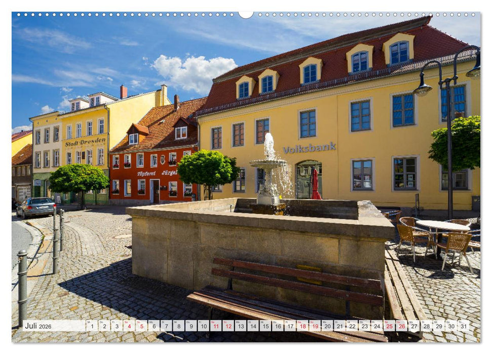 Pulsnitz Impressionen (CALVENDO Premium Wandkalender 2026)