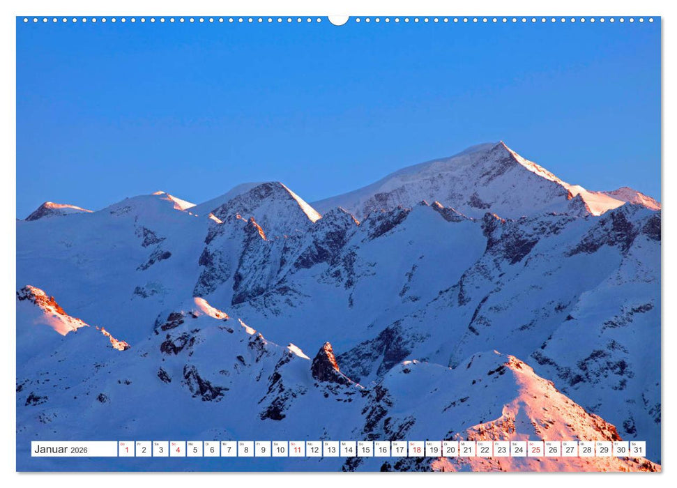 Es grüßt der Großvenediger (CALVENDO Wandkalender 2026)