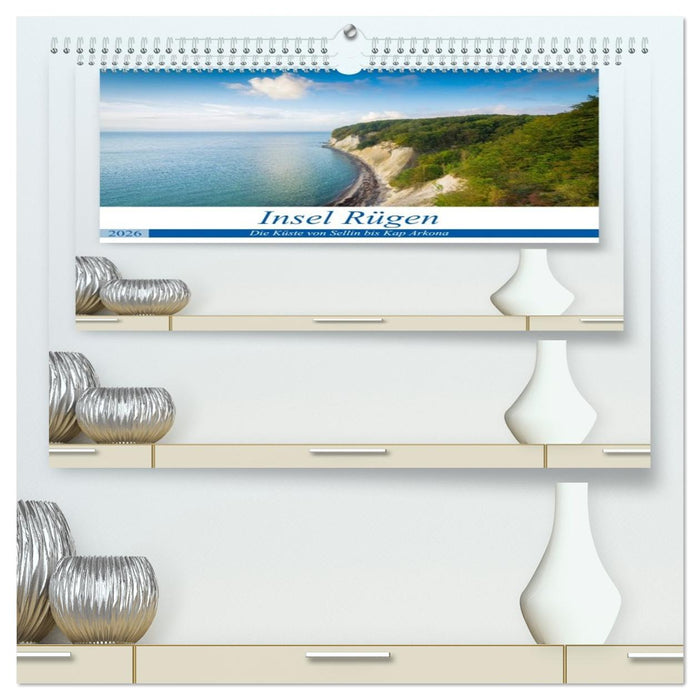 Insel Rügen - Die Küste von Sellin bis Kap Arkona (CALVENDO Premium Wandkalender 2026)
