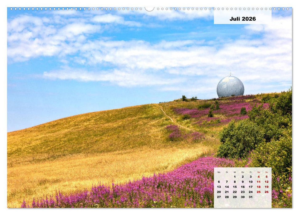 Rhöner Röschen - ein Sommermärchen in der Hochrhön (CALVENDO Premium Wandkalender 2026)