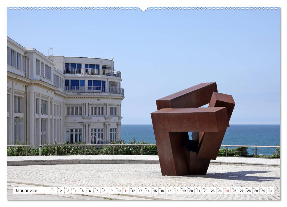Biarritz (CALVENDO Premium Wandkalender 2026)