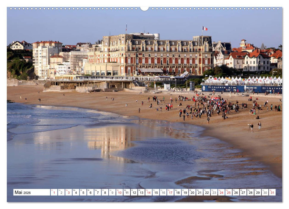 Biarritz (CALVENDO Premium Wandkalender 2026)