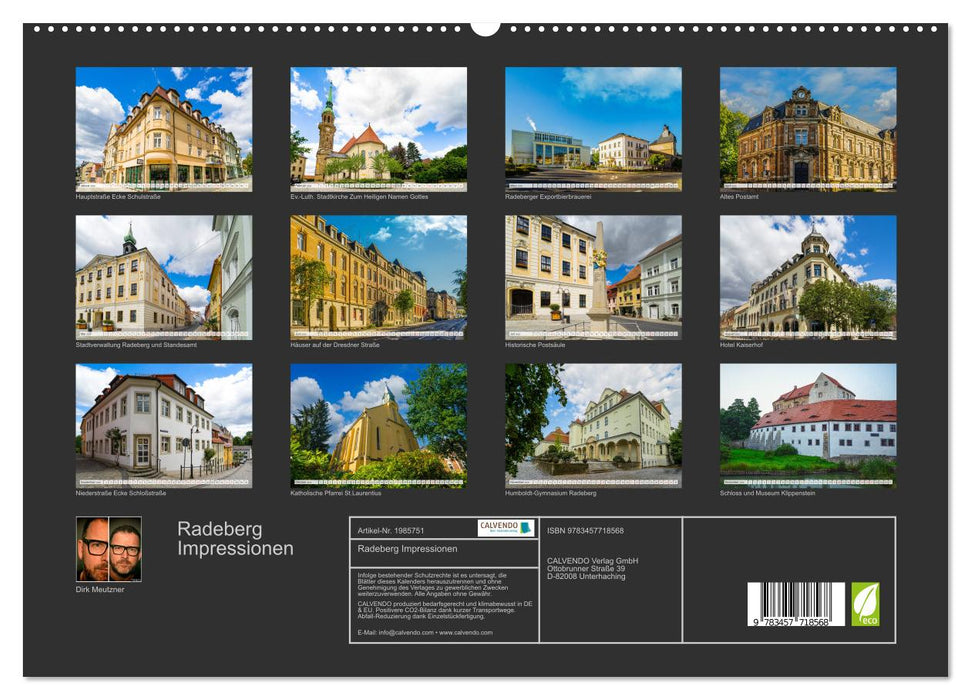 Radeberg Impressionen (CALVENDO Premium Wandkalender 2026)