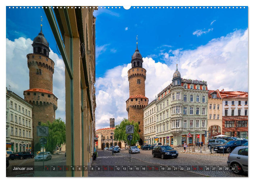 Görlitz - Fimstadt mit Charme (CALVENDO Premium Wandkalender 2026)