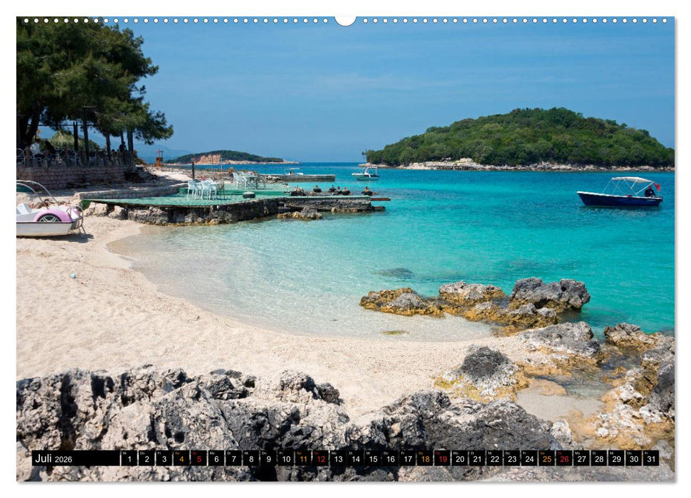 Landschaften in Albanien (CALVENDO Premium Wandkalender 2026)