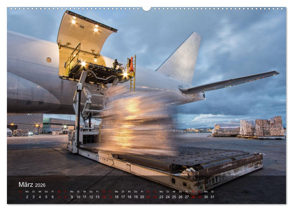 Faszination Luftfracht (CALVENDO Wandkalender 2026)