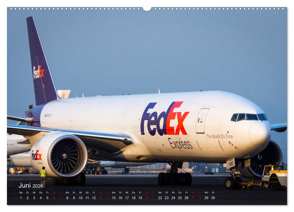 Faszination Luftfracht (CALVENDO Wandkalender 2026)
