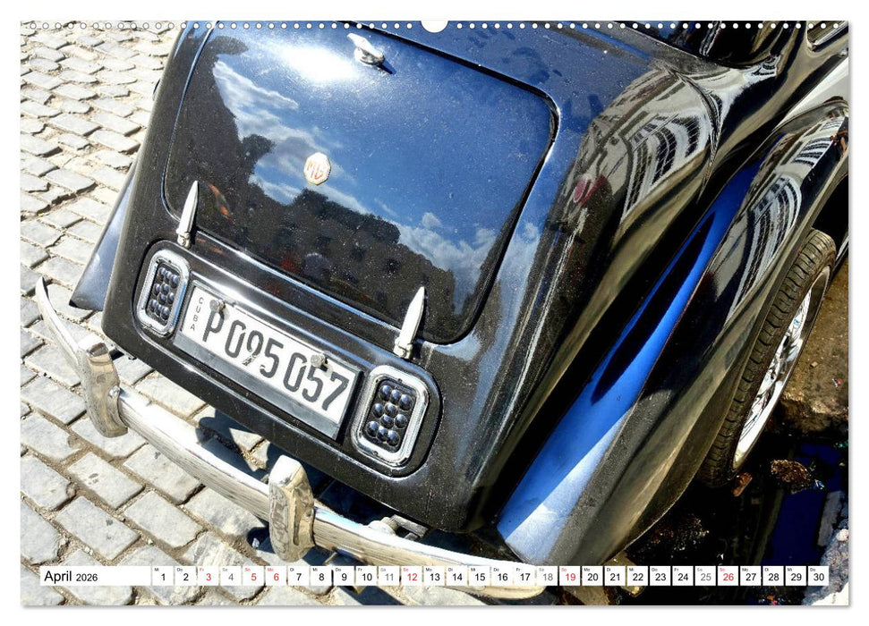 MG Classics - Britische Oldtimer in Kuba (CALVENDO Wandkalender 2026)