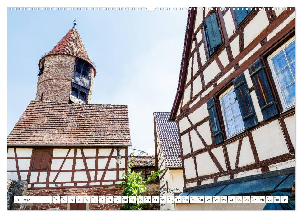 Weil der Stadt - einfach liebenswert (CALVENDO Premium Wandkalender 2026)