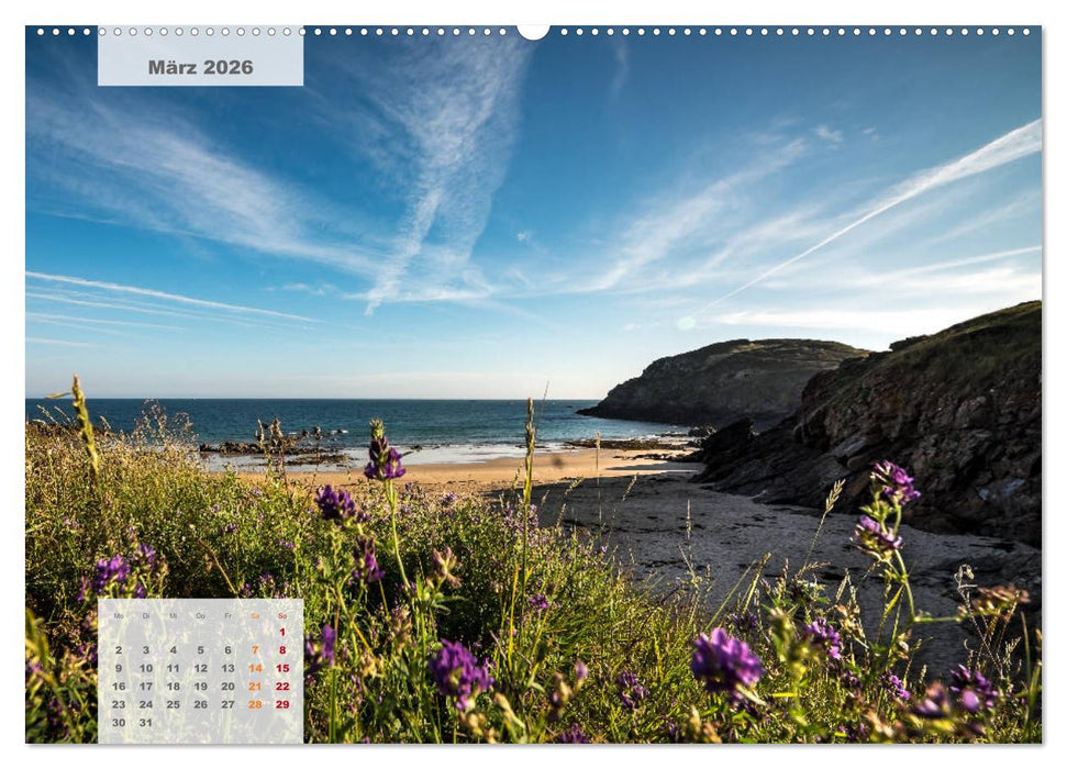 Bretagne - Küste im Licht (CALVENDO Premium Wandkalender 2026)