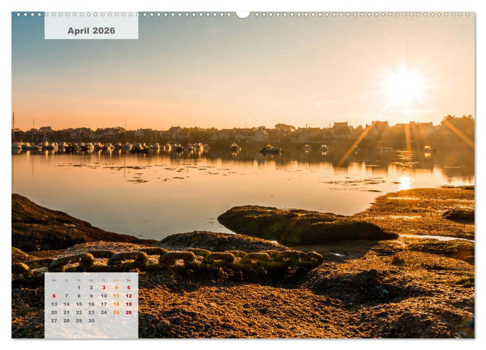 Bretagne - Küste im Licht (CALVENDO Premium Wandkalender 2026)