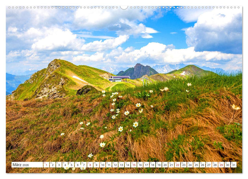 5 Gipfel-Tour in Rauris (CALVENDO Wandkalender 2026)