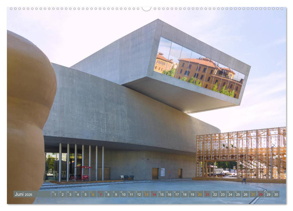 Blickpunkte der Architektur (CALVENDO Premium Wandkalender 2026)