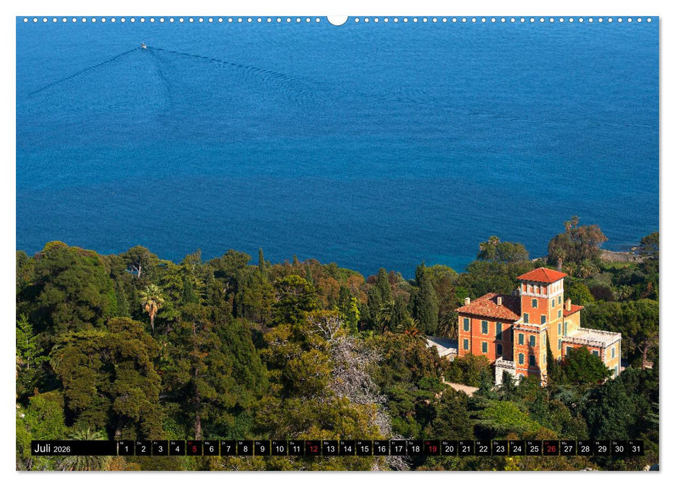 Zauberhafte Riviera - Die Hanbury Gärten (CALVENDO Premium Wandkalender 2026)